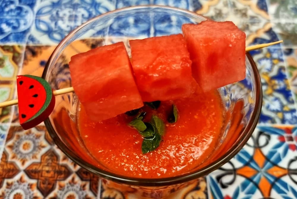 Gazpacho met watermeloen