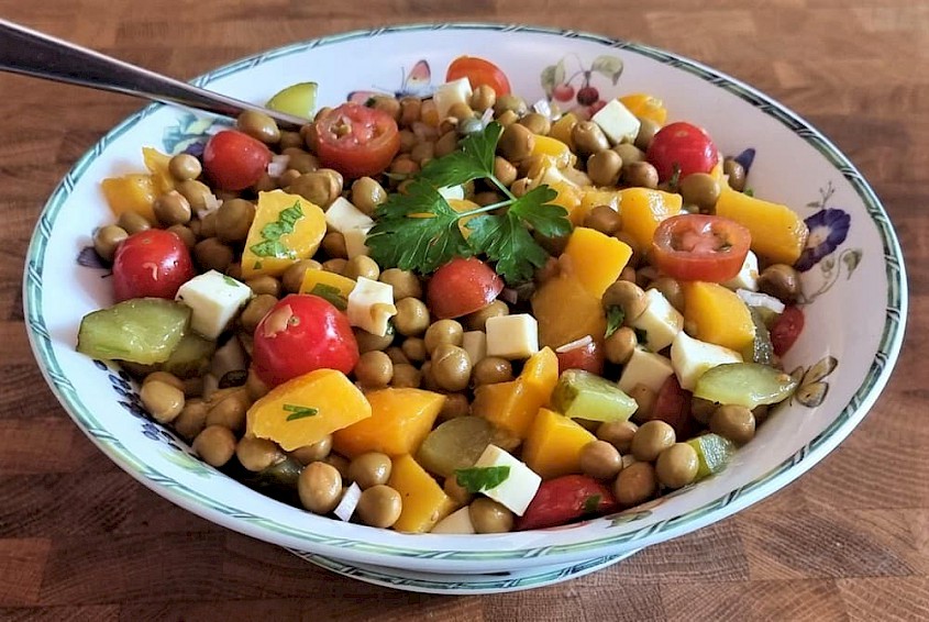 Zomerse kapucijnersalade